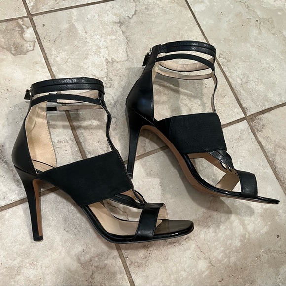 Nine West Kiralee black gladiator heels 11 / 12 - Picture 8 of 12